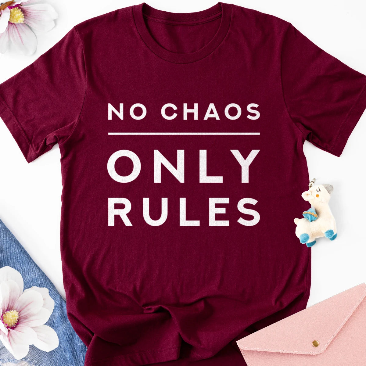 No Chaos - Only Rules Adult Tee
