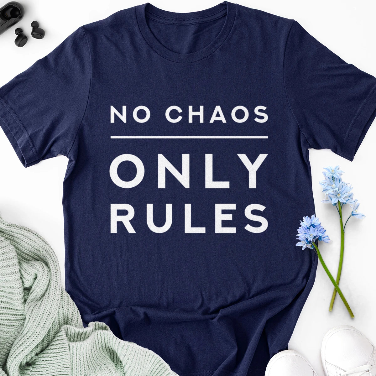 No Chaos - Only Rules Adult Tee