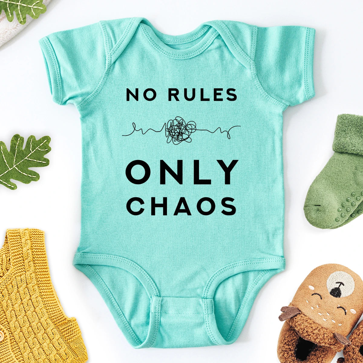 No Rules - Only Chaos Baby Bodysuit