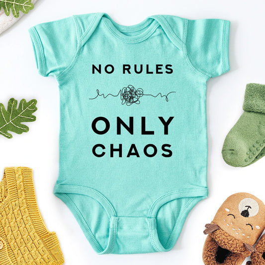 No Rules - Only Chaos Baby Bodysuit