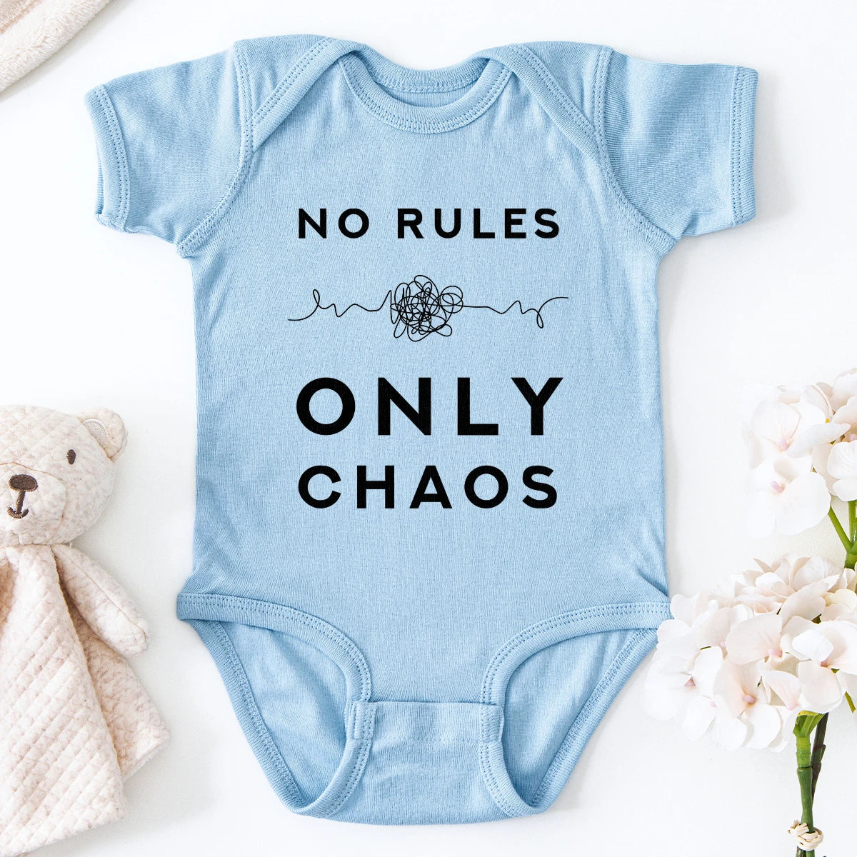 No Rules - Only Chaos Baby Bodysuit