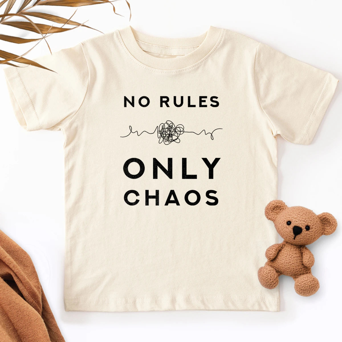 No Rules - Only Chaos Kids Tee