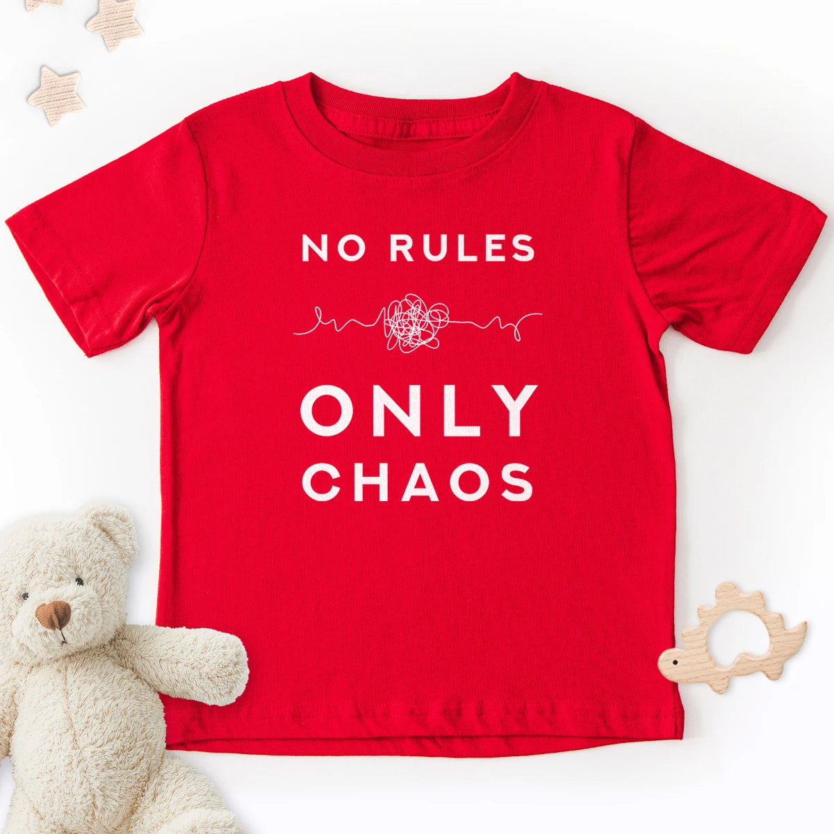 No Rules - Only Chaos Kids Tee