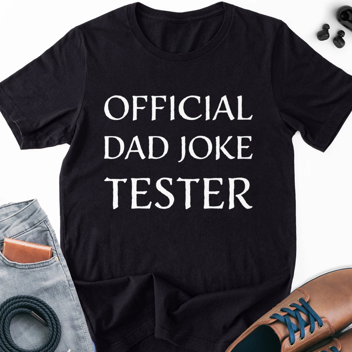 Official Dad Joke Tester Adult Tee