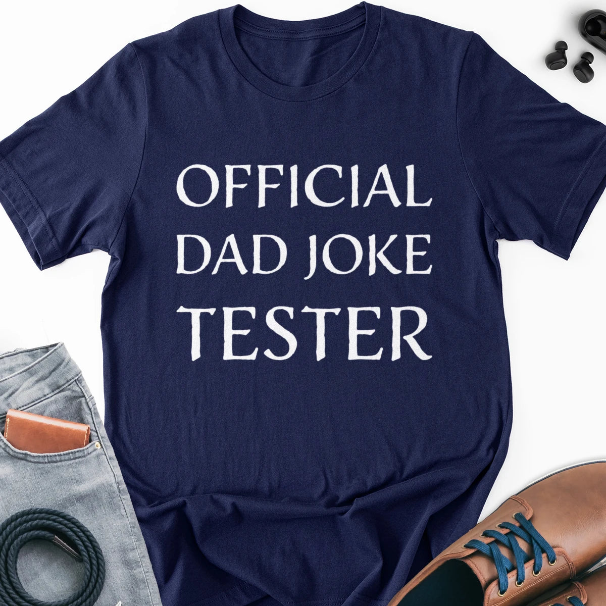 Official Dad Joke Tester Adult Tee