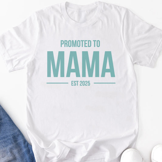 Promoted to Mama est. 2025 Adult Tee