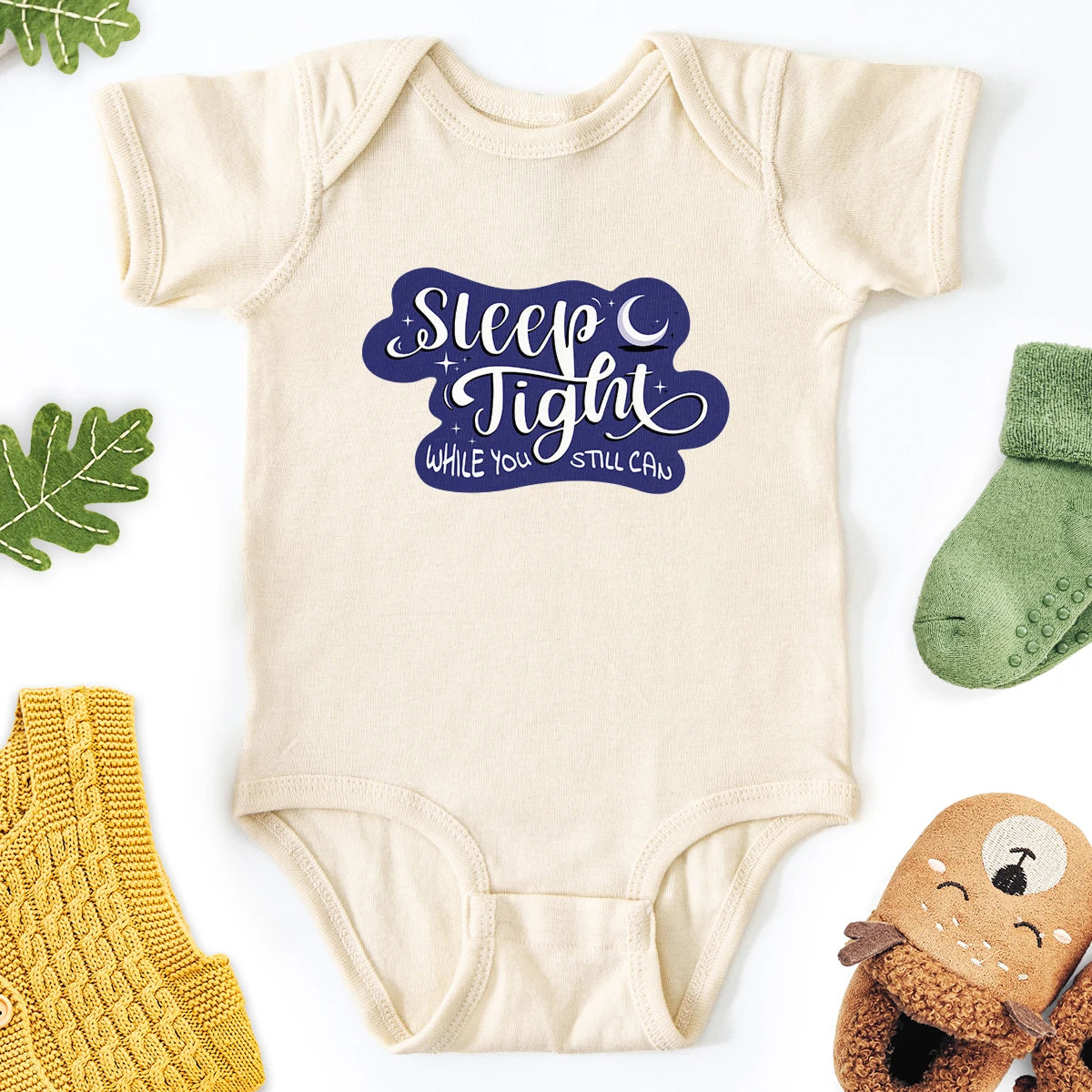 Sleep Tight Baby Bodysuit
