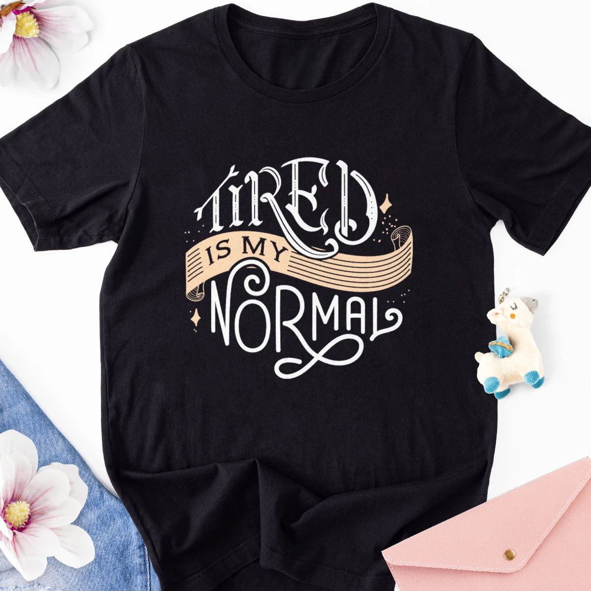 Tired Is My Normal Adult Tee